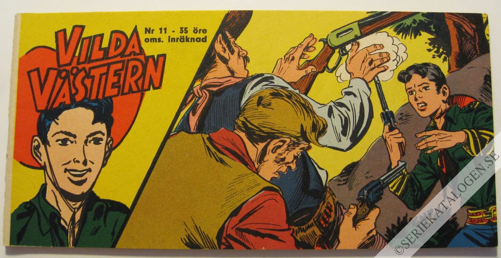 Framsida på Vilda Västern #11 (1962)