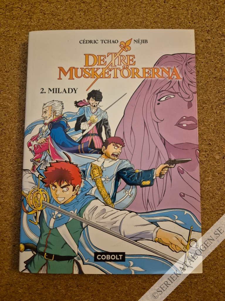 Framsida på De tre musketörerna Milady (2023)