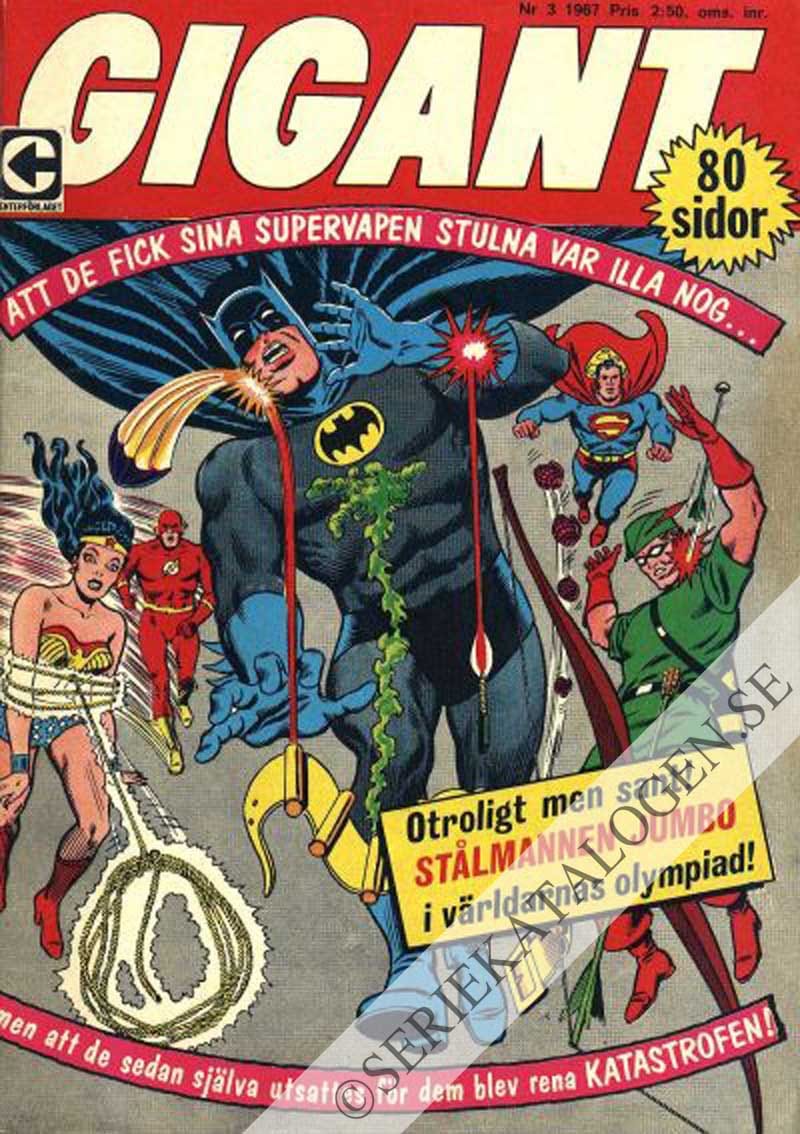 Framsida på Gigant #3 (1967)