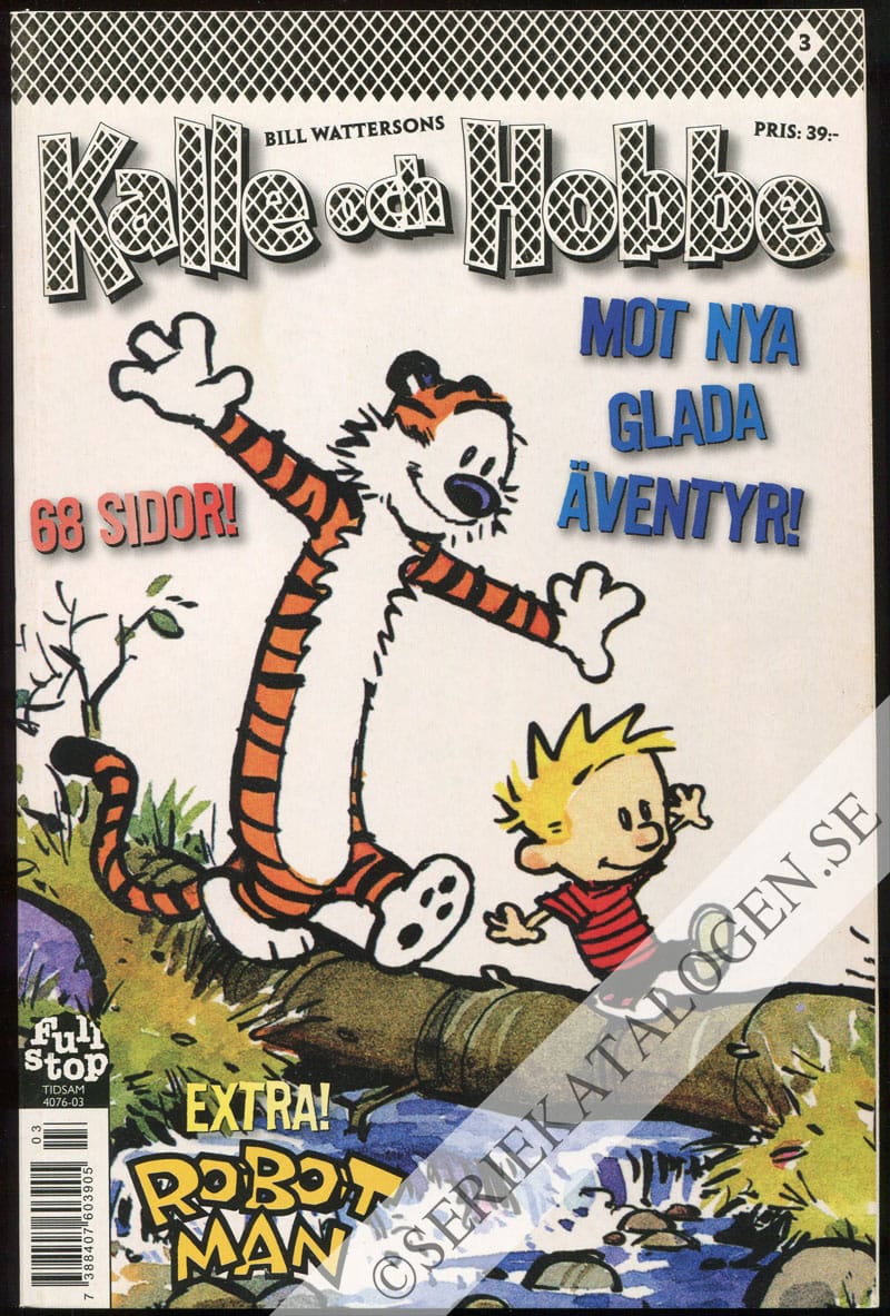 Framsida på Kalle och Hobbe #3 (2006)