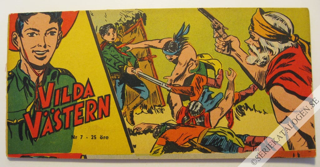 Framsida på Vilda Västern #7 (1960)