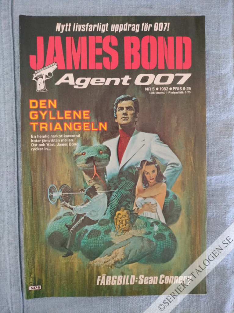 Framsida på James Bond agent 007 #5 (1982)