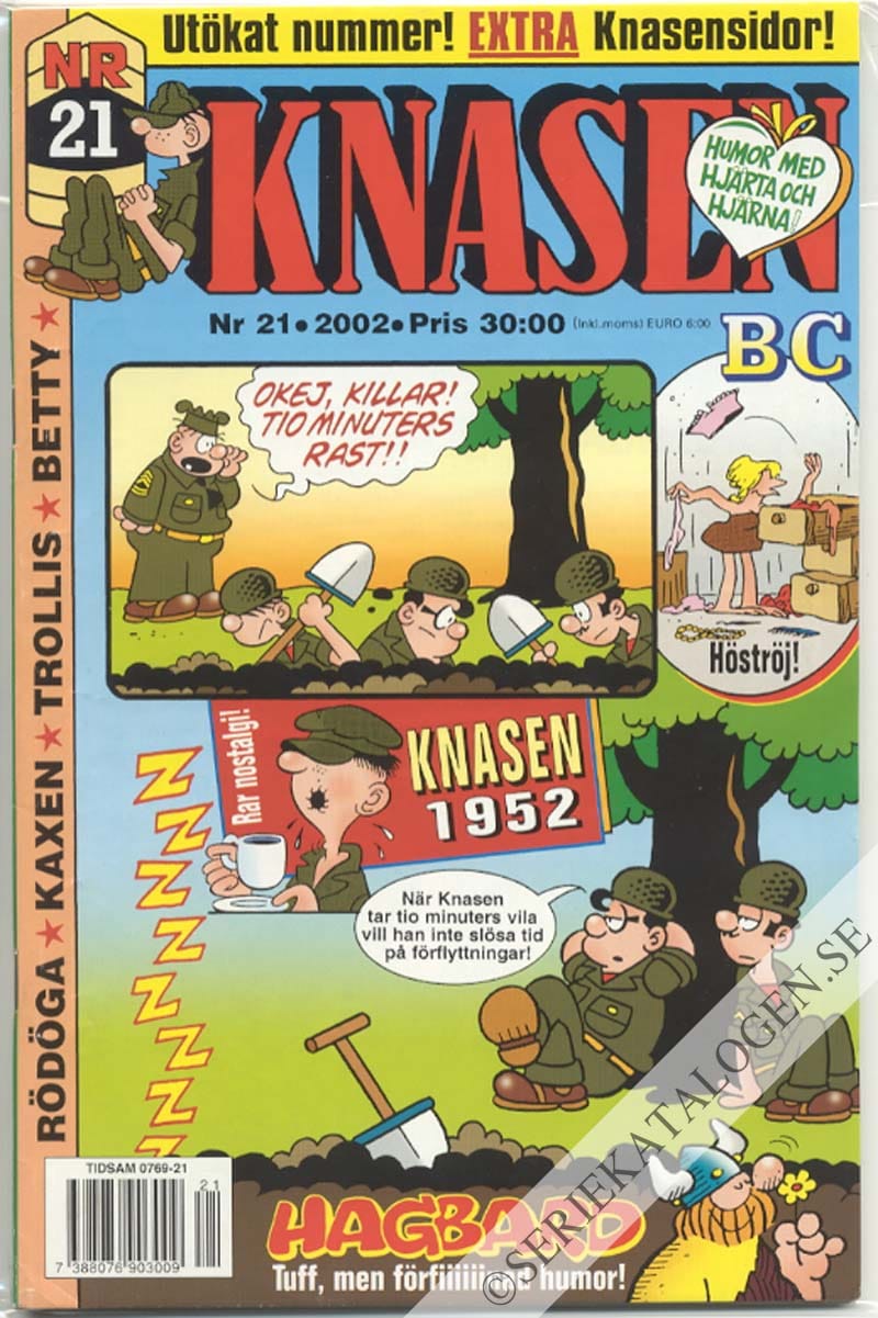 Framsida på Knasen #21 (2002)