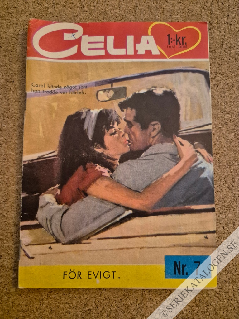 Framsida på Celia För evigt. (1965)