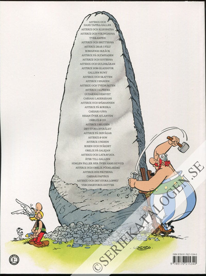 Baksida på Vercingetorix dotter (2019)