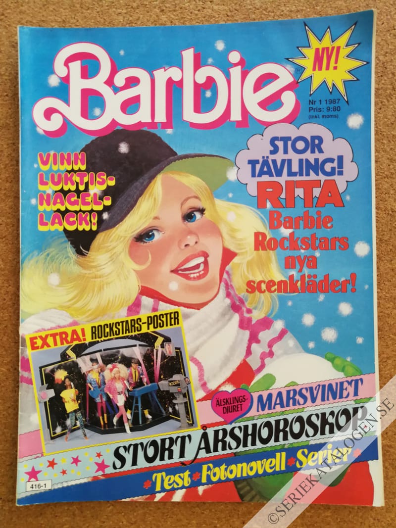 Framsida på Barbie #1 (1987)