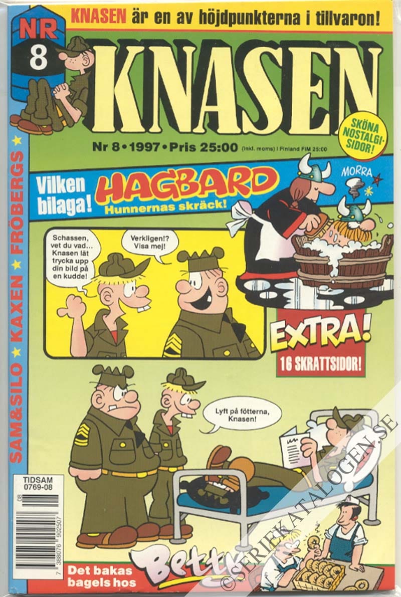 Framsida på Knasen #8 (1997)