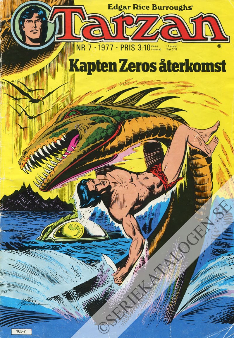 Framsida på Tarzan #7 (1977)