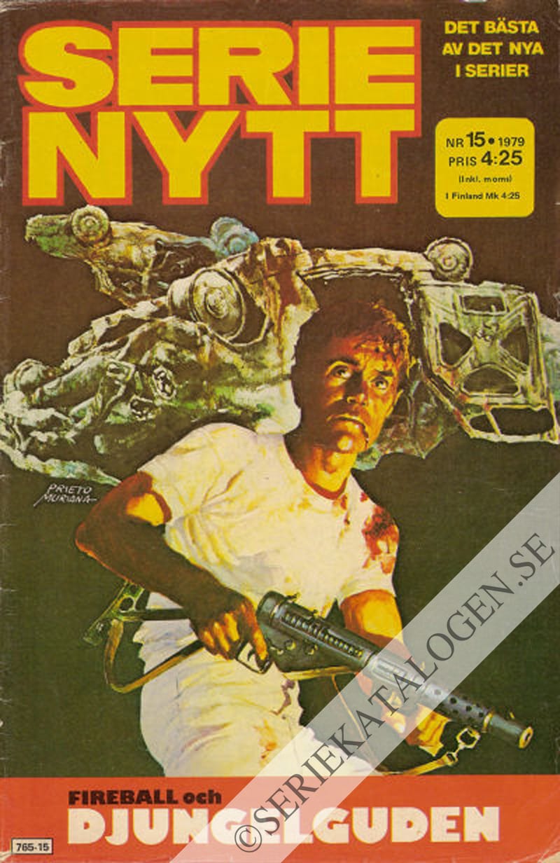 Framsida på Serie-Nytt #15 (1979)