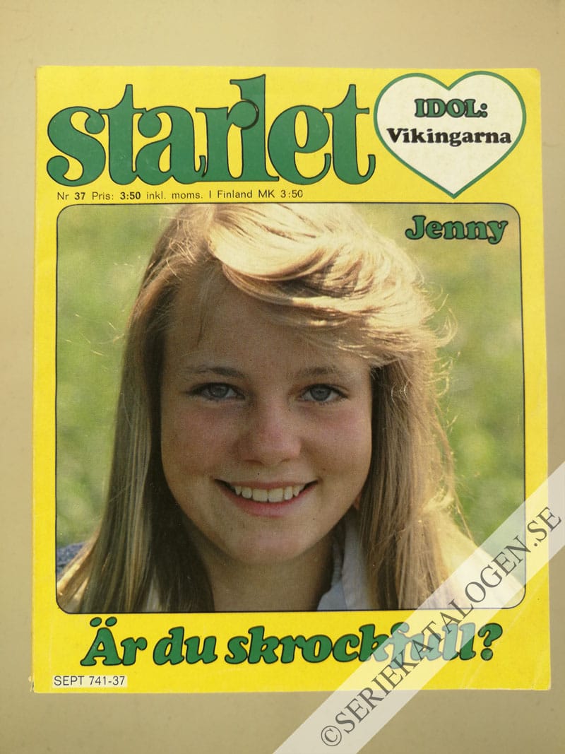 Framsida på Starlet #37 (1979)