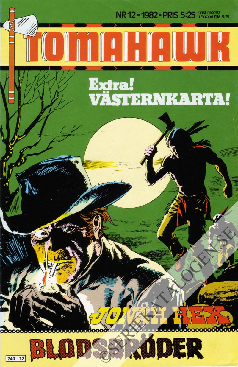 Framsida på Tomahawk #12 (1982)