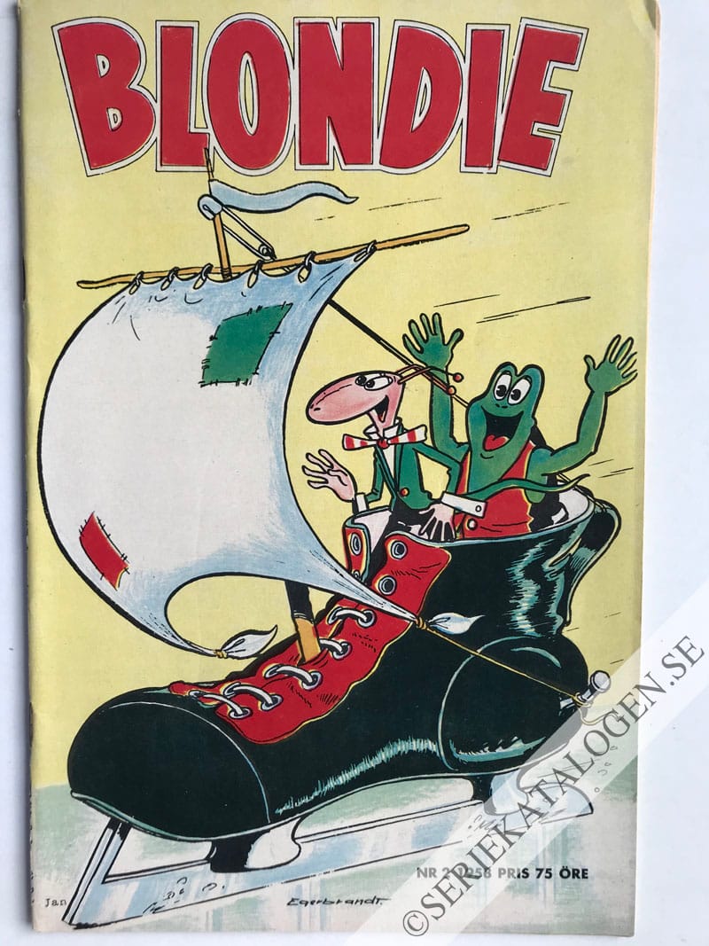 Framsida på Blondie #2 (1958)