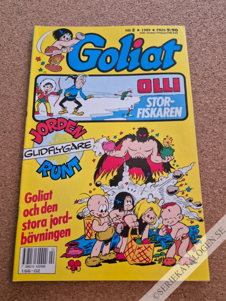 Framsida på Goliat #2 (1989)