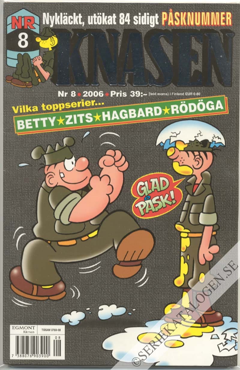 Framsida på Knasen #8 (2006)