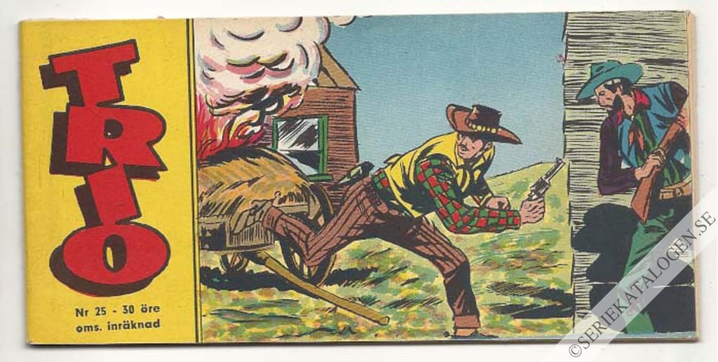Framsida på Trio #25 (1960)
