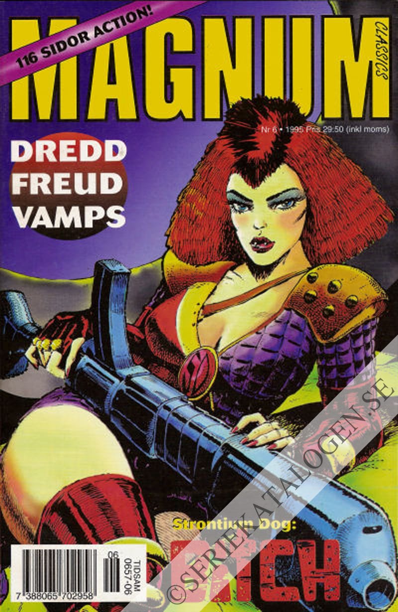 Framsida på Magnum comics #6 (1995)