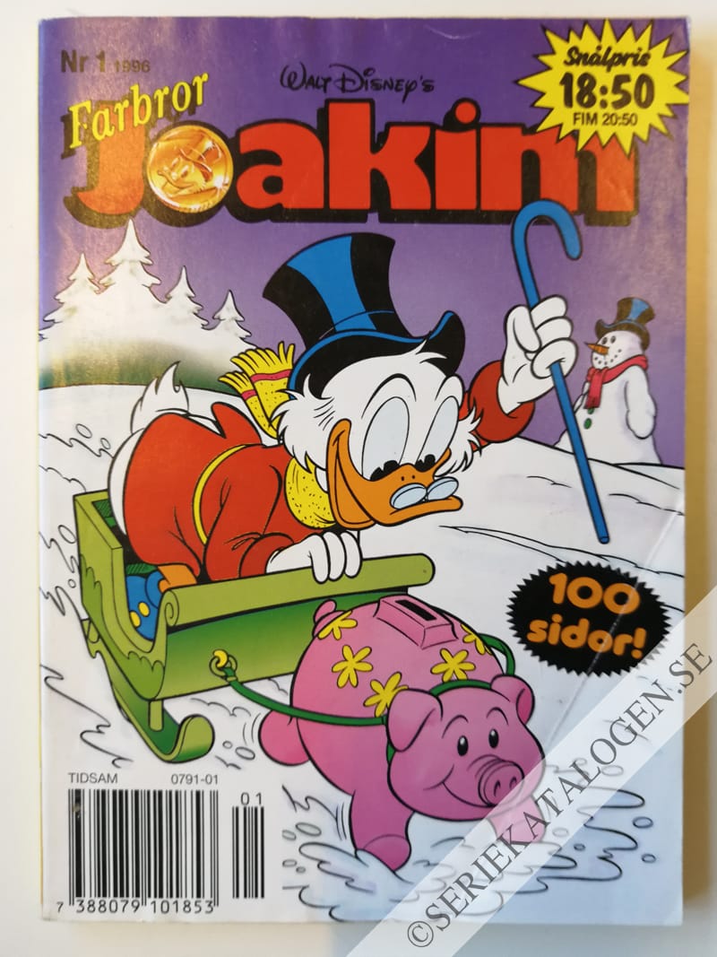 Framsida på Joakim #1 (1996)