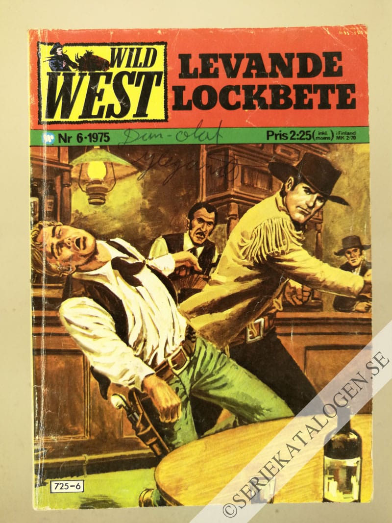 Framsida på Levande lockbete (1975)