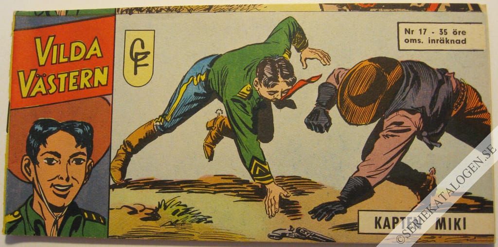 Framsida på Vilda Västern #17 (1963)