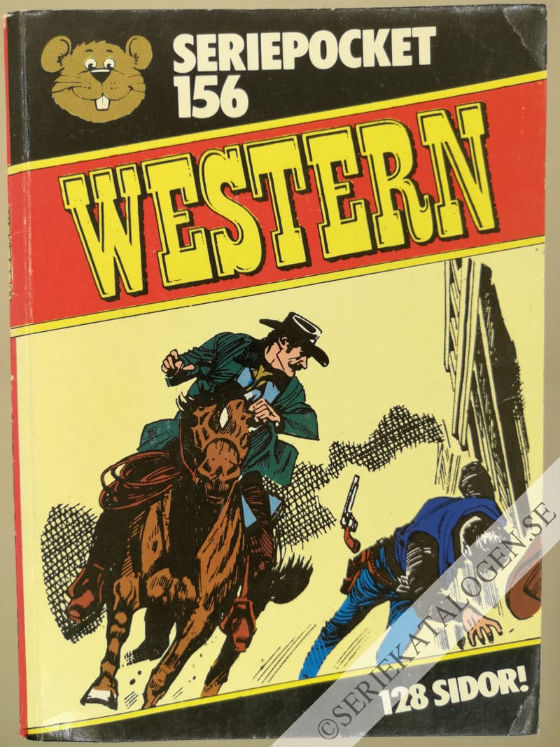 Framsida på Seriepocket #156 - Western (1985)