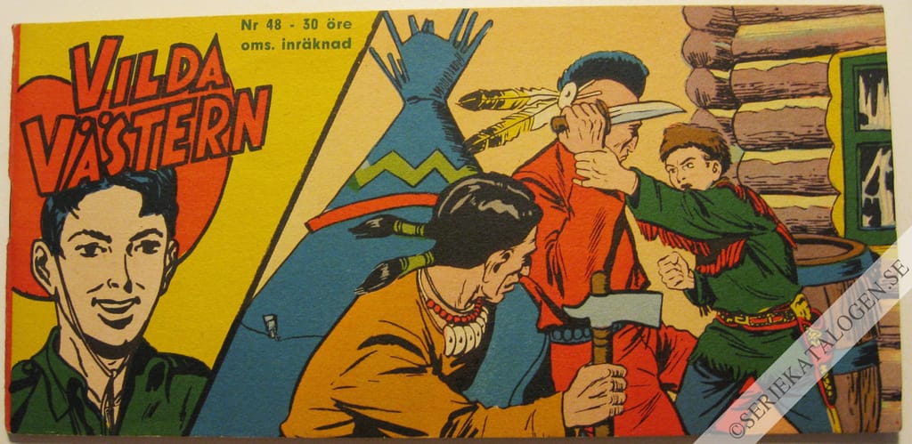Framsida på Vilda Västern #48 (1960)