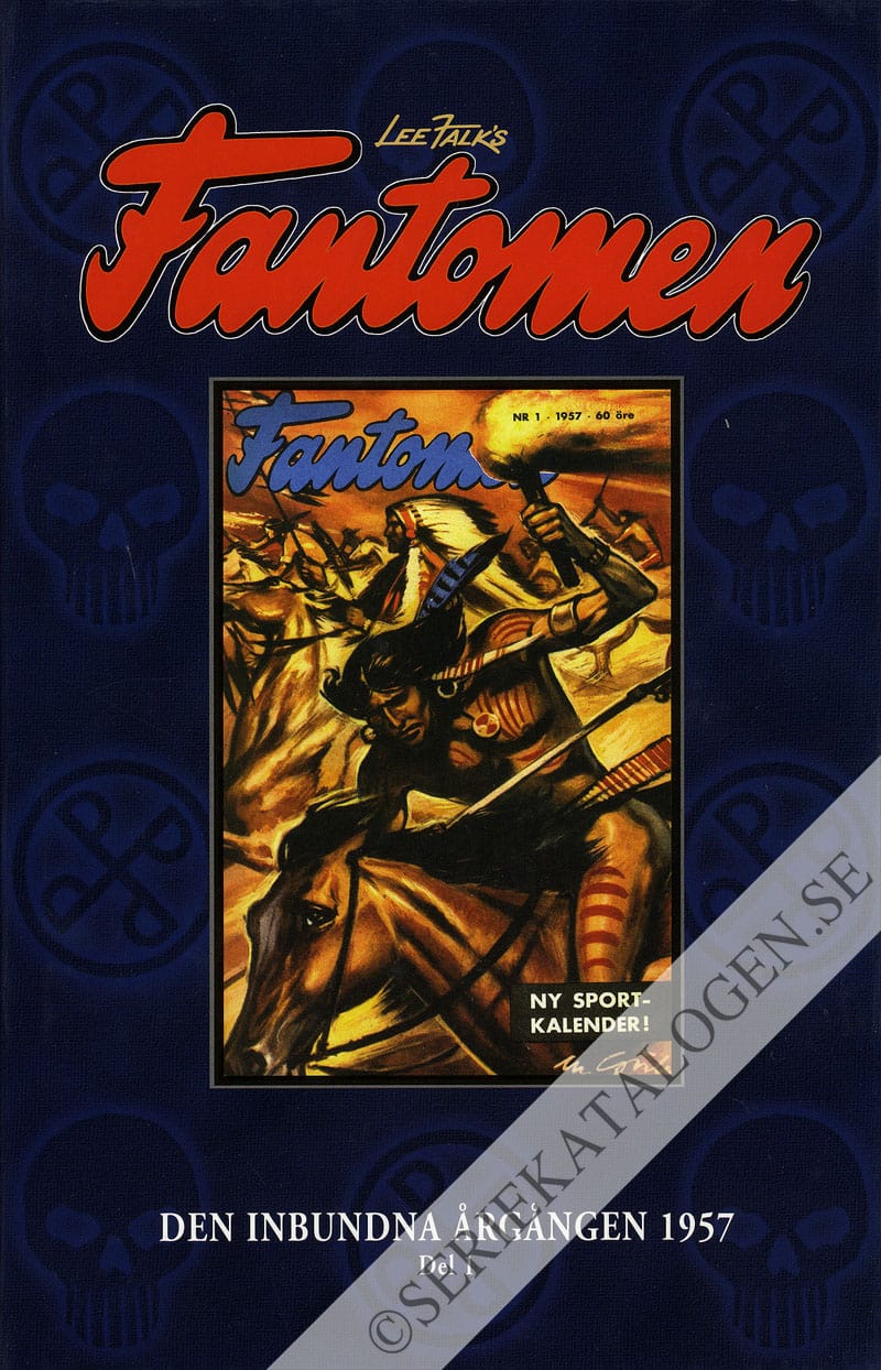 Framsida på Fantomen - den inbundna årgången 1957 del1 (2008)