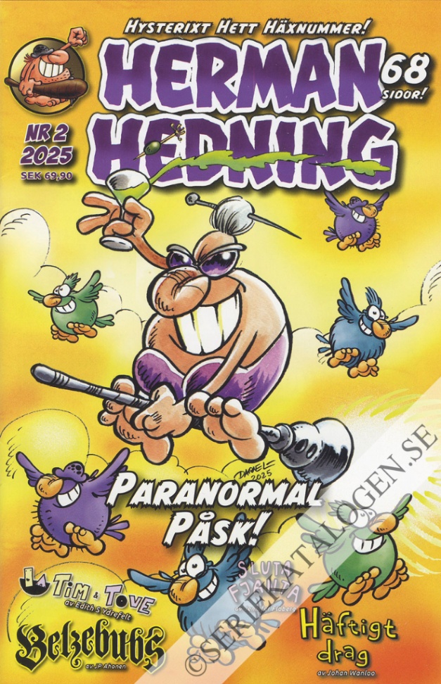 Framsida på Herman Hedning #2 (2025)