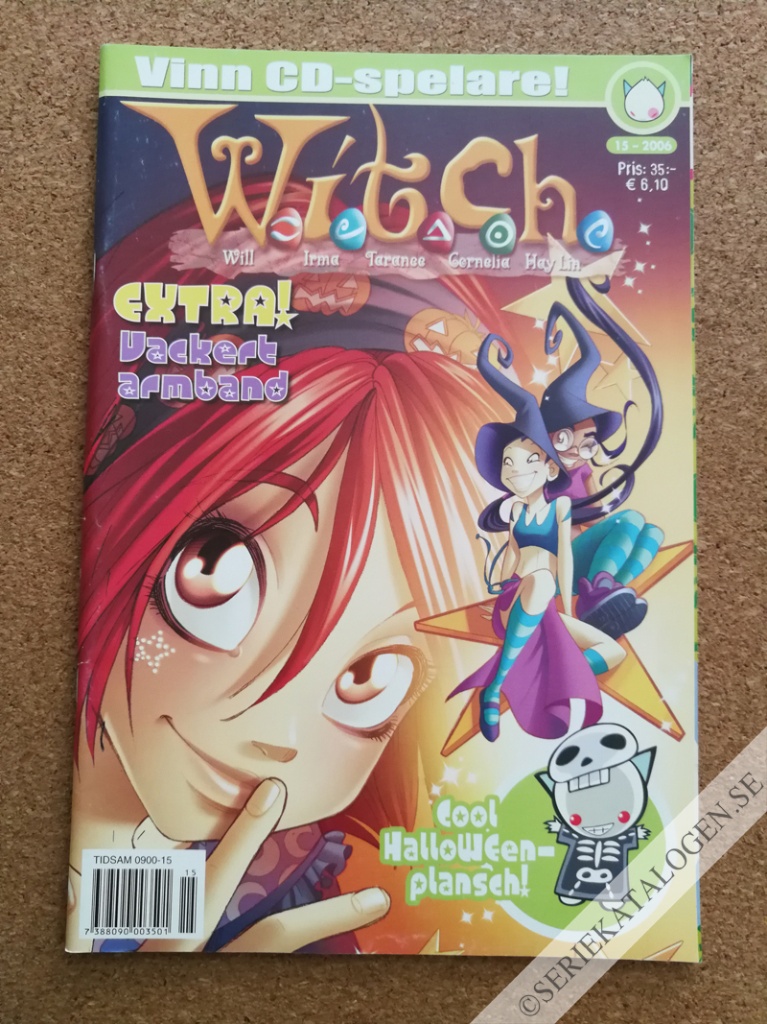 Framsida på W.i.t.c.h. #15 (2006)
