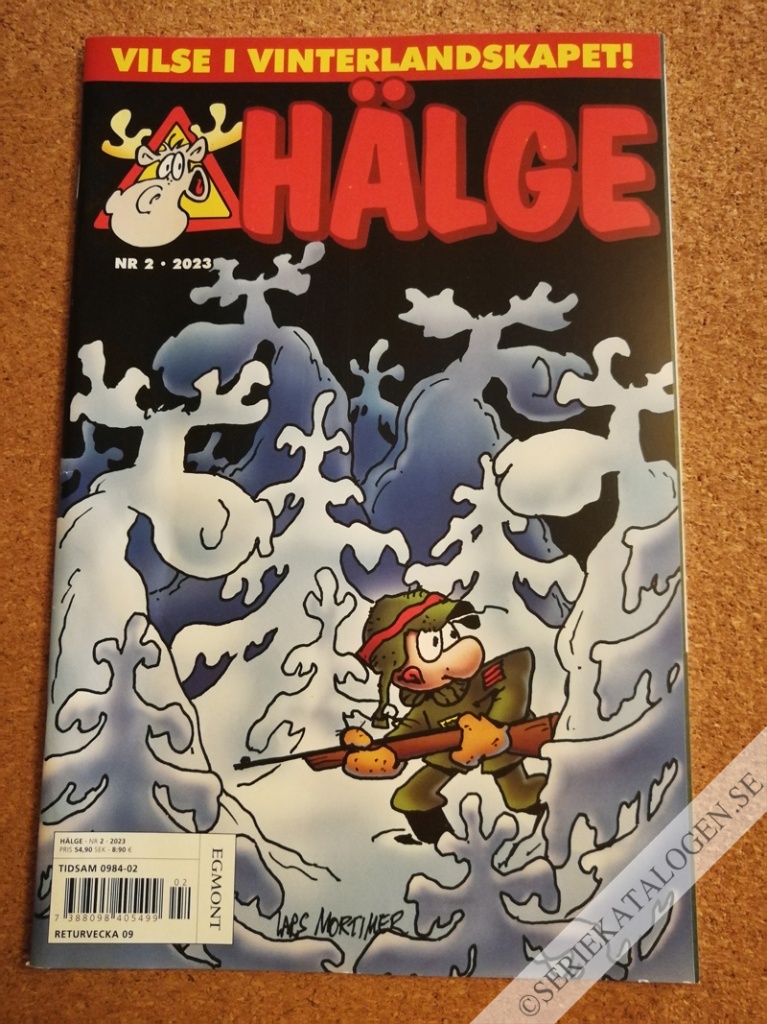 Framsida på Hälge #2 (2023)