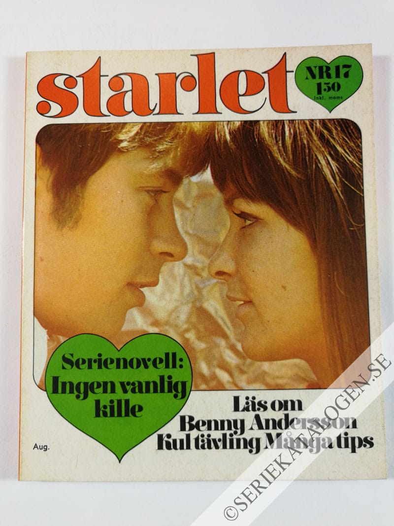 Framsida på Starlet #17 (1970)