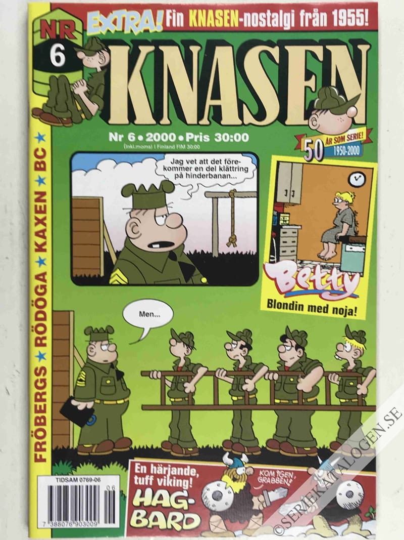 Framsida på Knasen #6 (2000)
