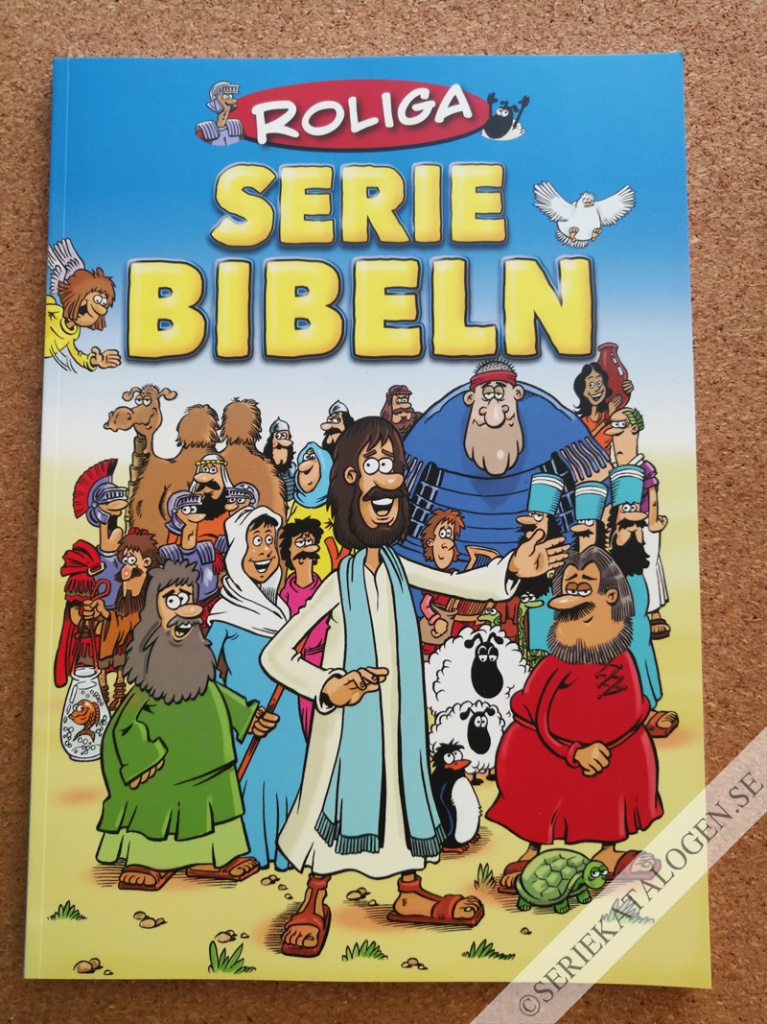 Framsida på Roliga seriebibeln # (2019)