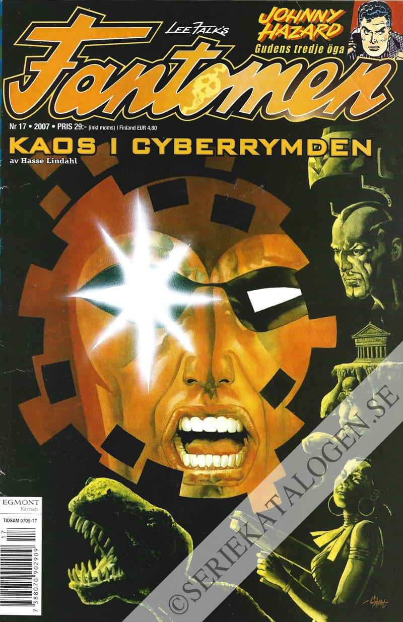 Framsida på Fantomen #17 (2007)
