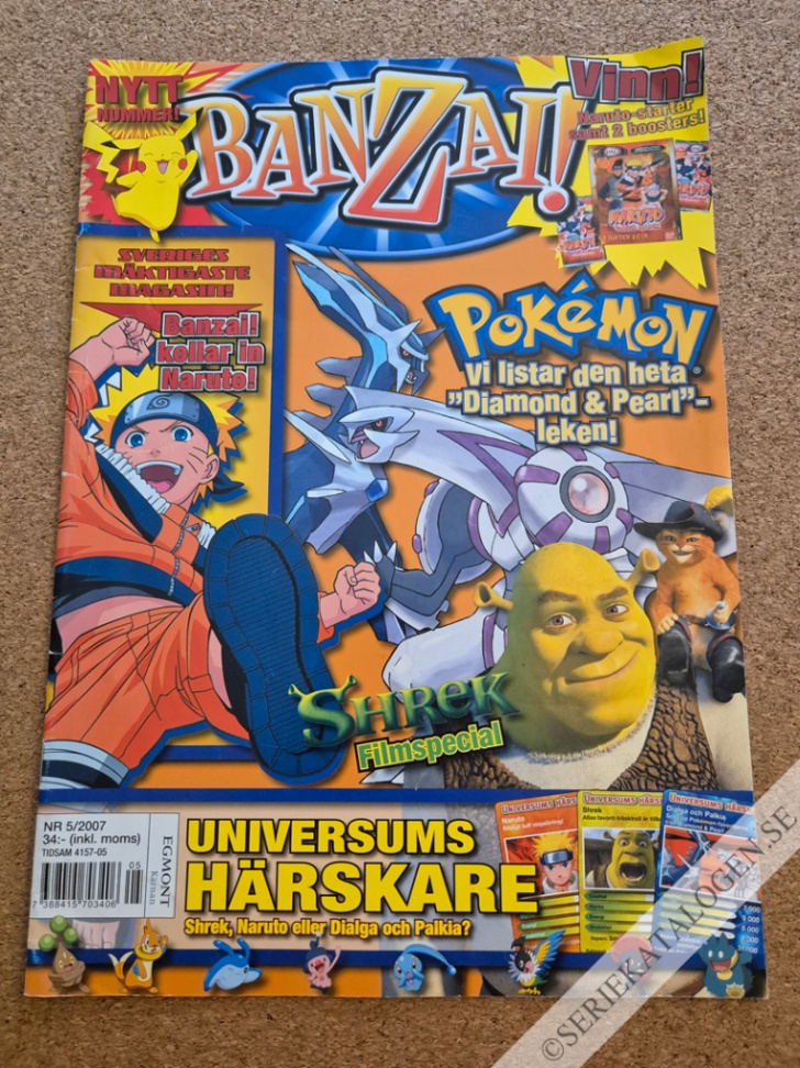 Framsida på Banzai! #5 (2007)