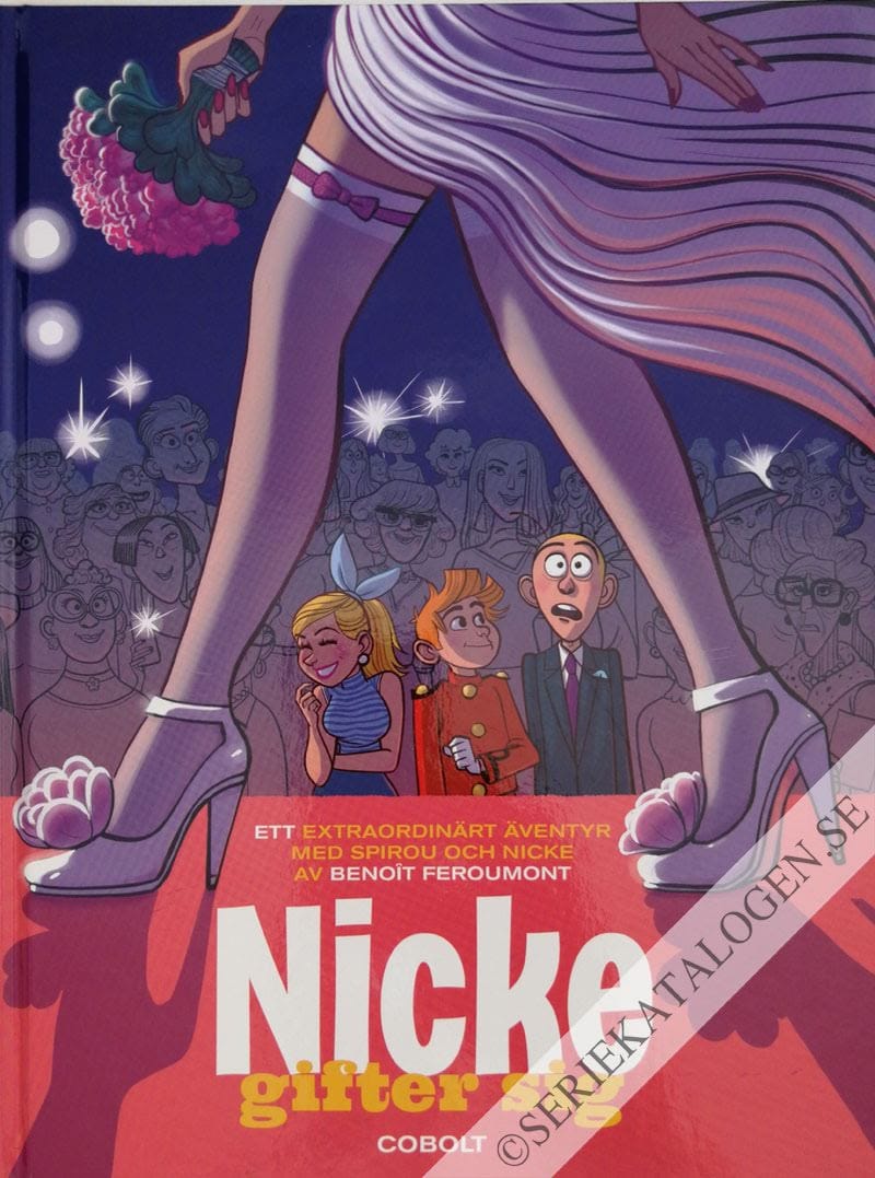 Framsida på Ett extraordinärt äventyr med Spirou och Nicke Nicke gifter sig (2017)