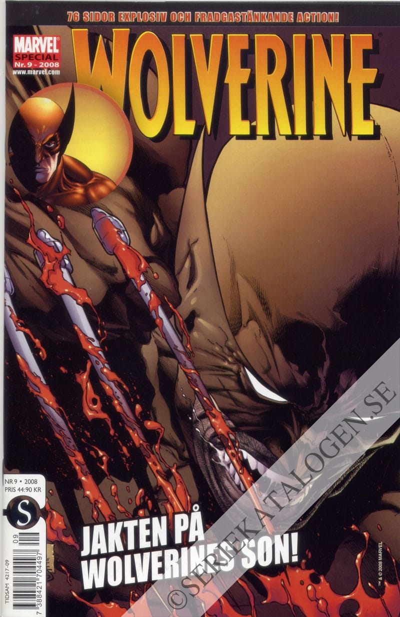 Framsida på Marvel special #9 (2008)