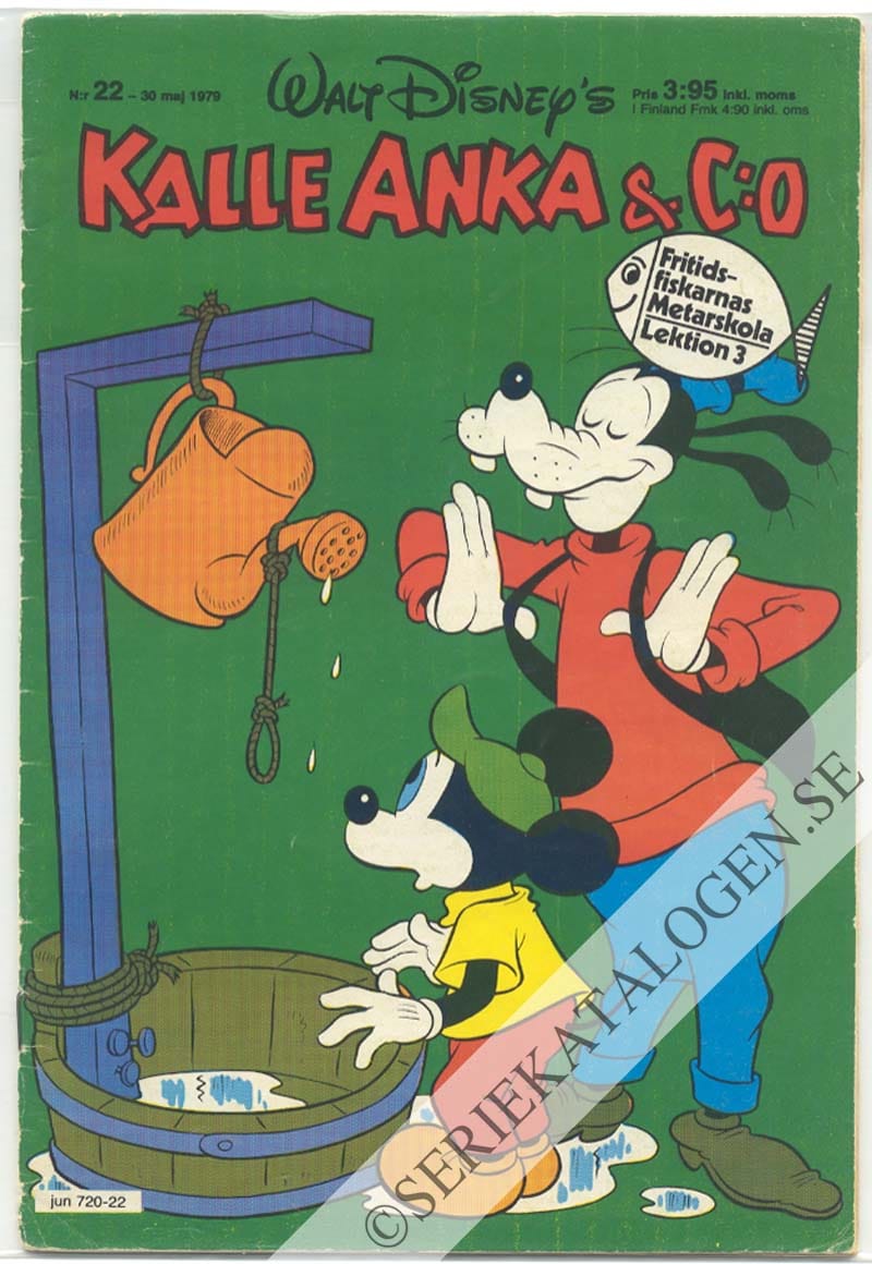 Framsida på Kalle Anka & C:o #22 (1979)