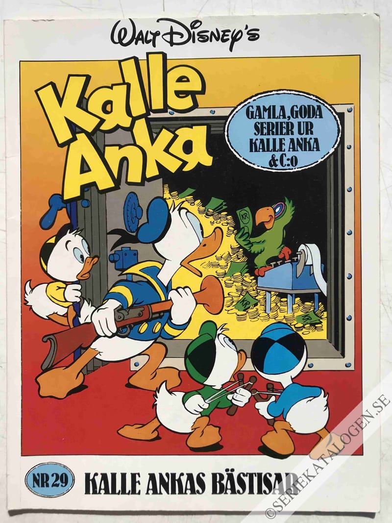 Framsida på Kalle Ankas bästisar #29 (1989)