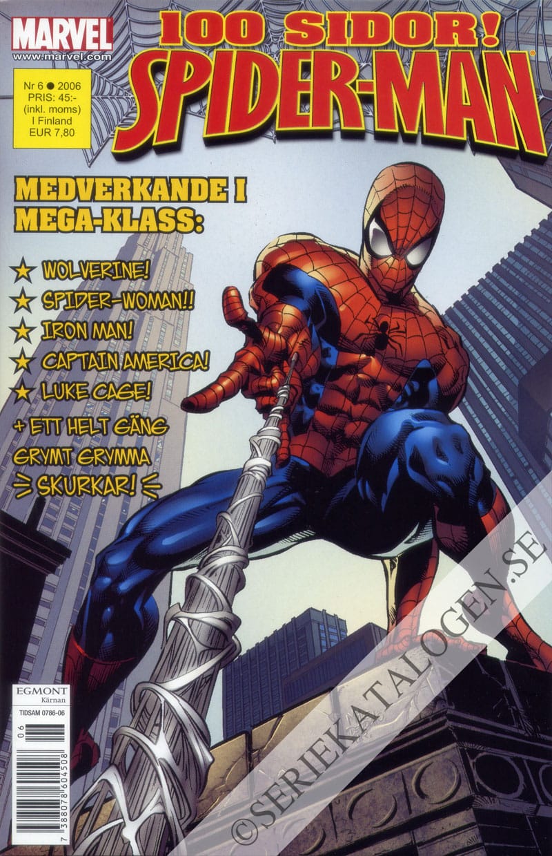 Framsida på Spider-Man #6 (2006)