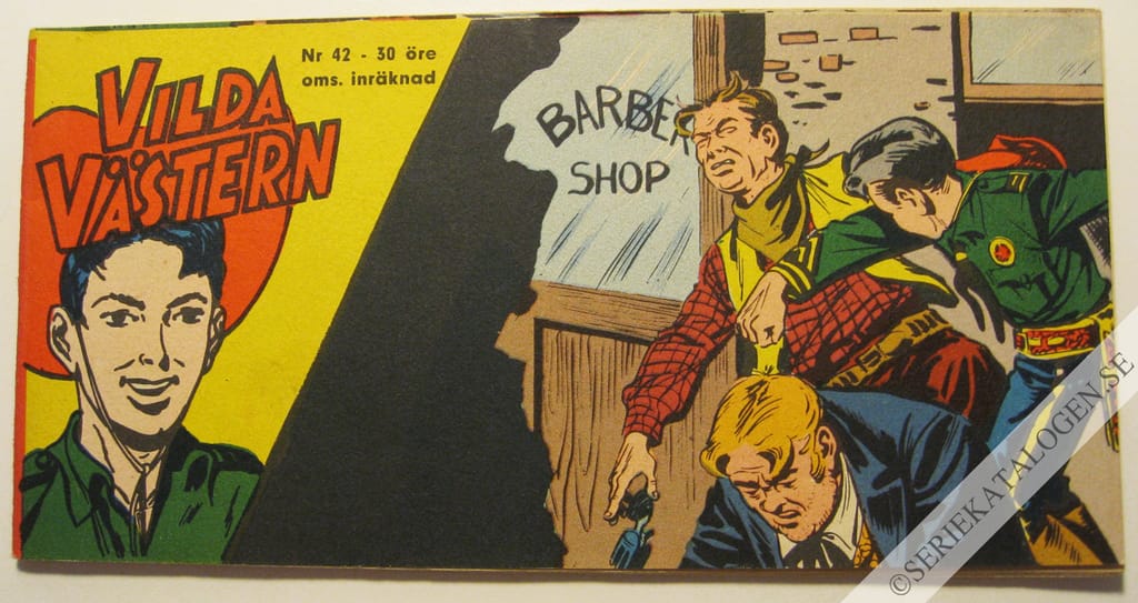 Framsida på Vilda Västern #42 (1960)