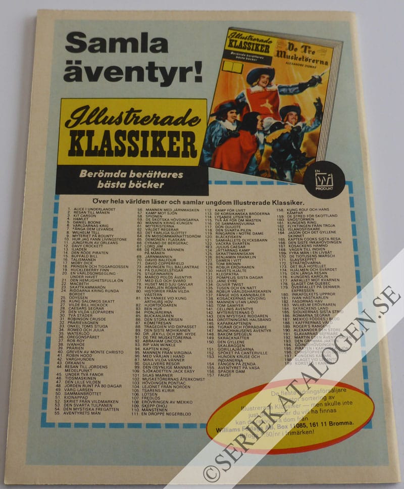 Baksida på Hövdingen Pontiac (1960)