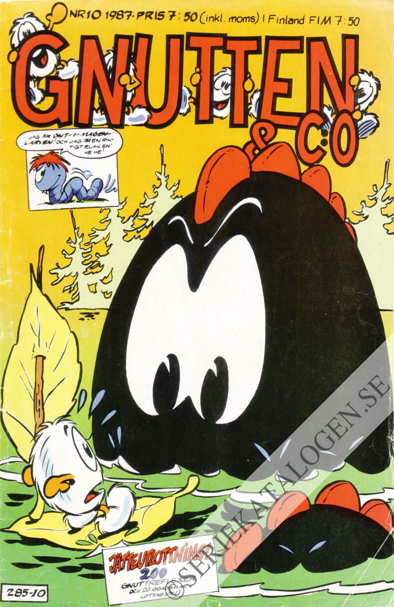 Framsida på Gnutten & C:o #10 (1987)