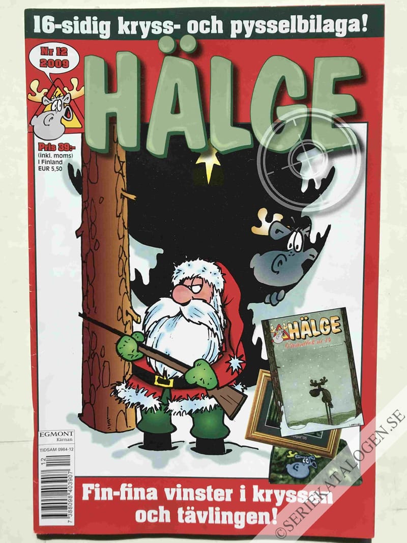 Framsida på Hälge #12 (2009)