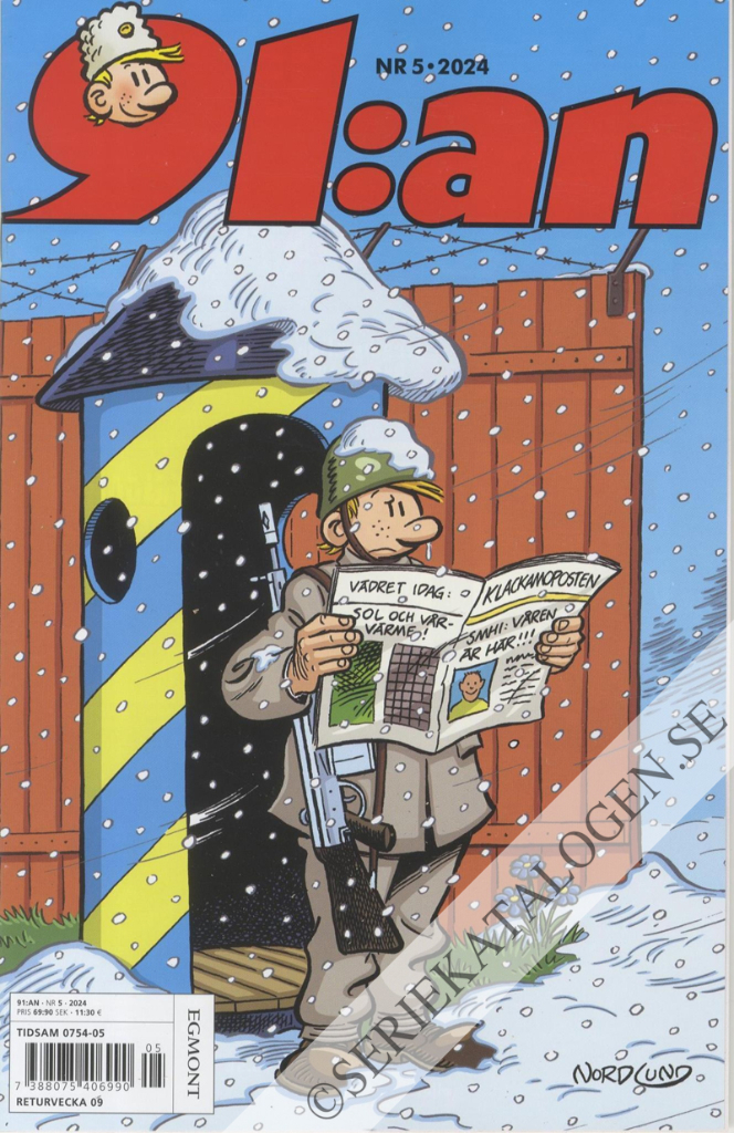 Framsida på 91:an #5 (2024)
