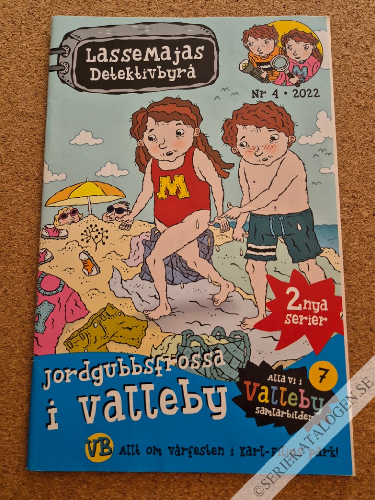 Framsida på LasseMajas detektivbyrå #4 (2022)