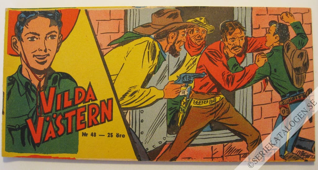 Framsida på Vilda Västern #48 (1957)