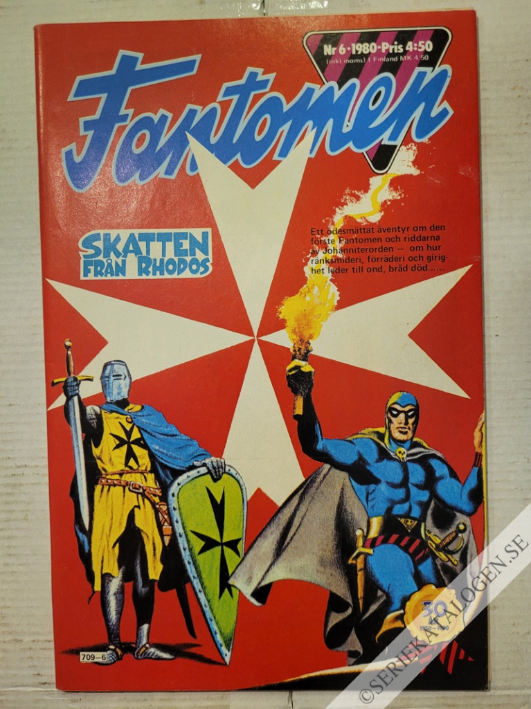 Framsida på Fantomen #6 (1980)