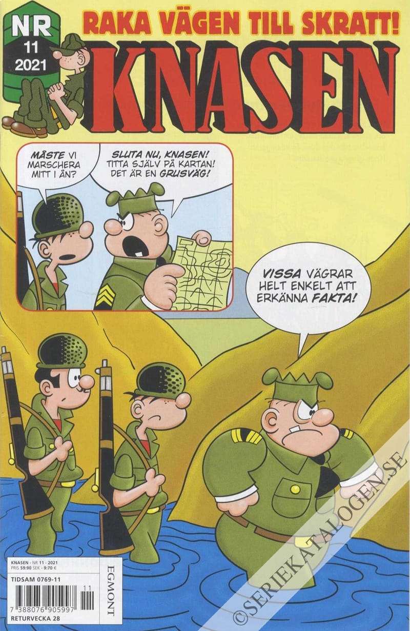 Framsida på Knasen #11 (2021)