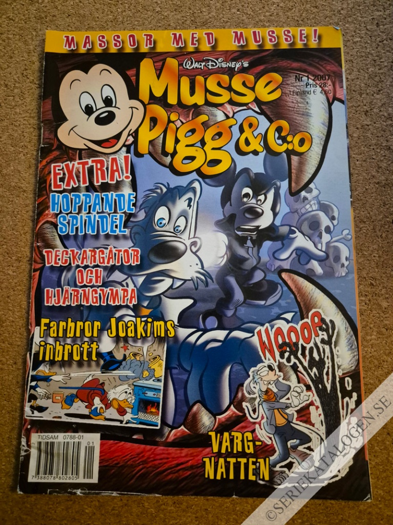 Framsida på Musse Pigg & C:o #1 (2007)