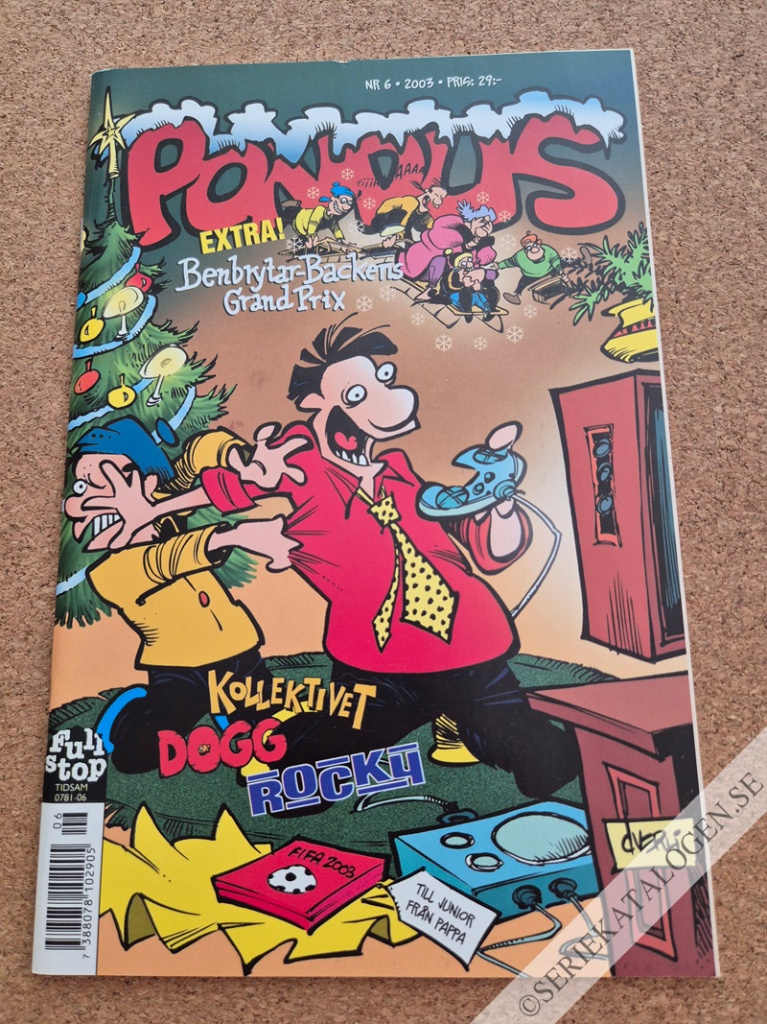Framsida på Pondus #6 (2003)